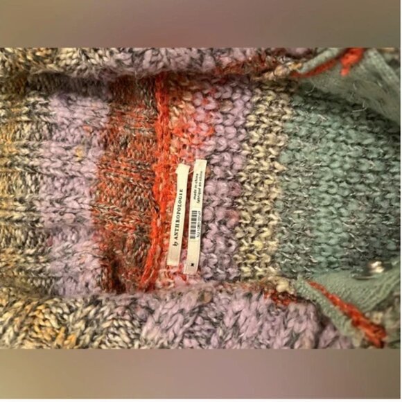 Anthropologie Brushed Cardigan Sweater Coat size M - Picture 7 of 10